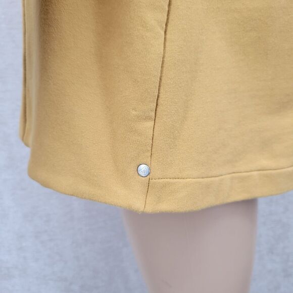 Neon Buddha Cotton Cardigan Blazer Stylish Mustard Women's Jacket - Picture 5 of 10